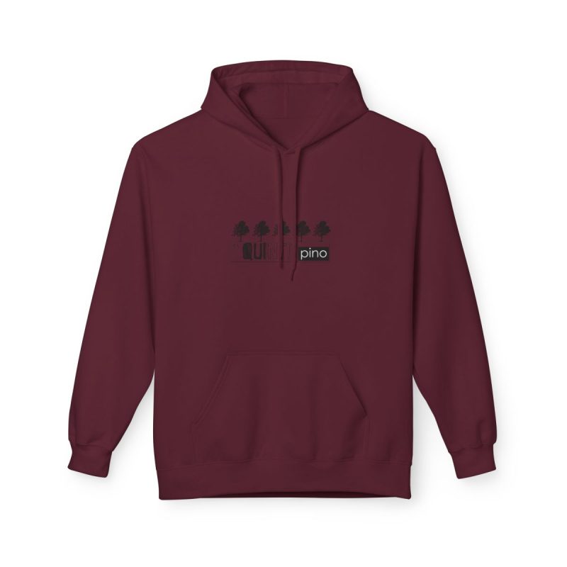 Sudadera Softstyle con capucha - Granate - Camiseta «Es quinto pino»