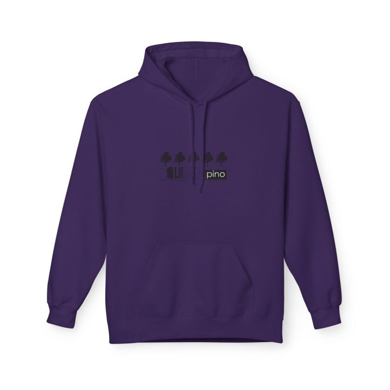 Sudadera Softstyle con capucha - Morado - Camiseta «Es quinto pino»