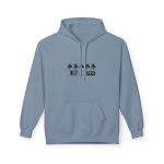 Sudadera Softstyle con capucha - Azul piedra - Camiseta «Es quinto pino» Sudadera Softstyle con capucha - Azul piedra - Camiseta «Es quinto pino»
