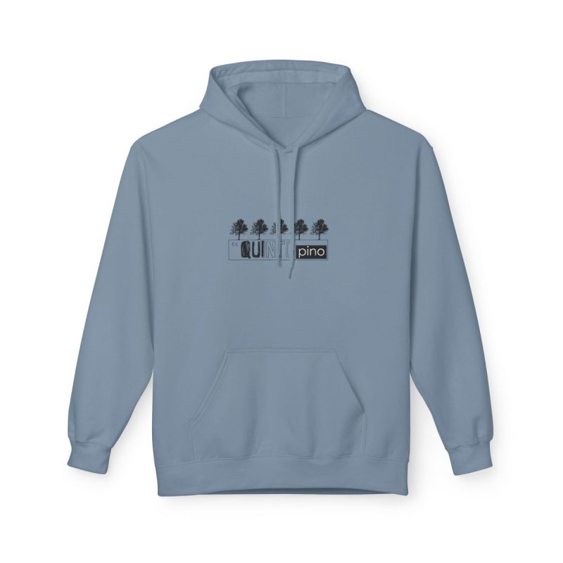 Sudadera Softstyle con capucha - Azul piedra - Camiseta «Es quinto pino»