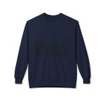 Sudadera Softstyle cuello redondo - Azul marino - Camiseta unisex «Som Arribat»