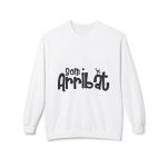 Sudadera Softstyle cuello redondo - Blanco - Camiseta unisex «Som Arribat»