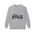 Sudadera Softstyle cuello redondo - Gris deportivo - Camiseta unisex «Som Arribat»