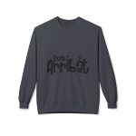 Sudadera Softstyle cuello redondo - Gris jaspeado oscuro - Camiseta unisex «Som Arribat»