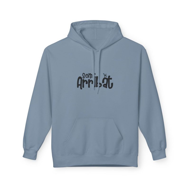 Sudadera Softstyle con capucha - Azul piedra - Camiseta unisex «Som Arribat»