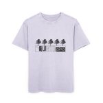 Camiseta oversize lavado acido - Lila suave - Camiseta «Es quinto pino»