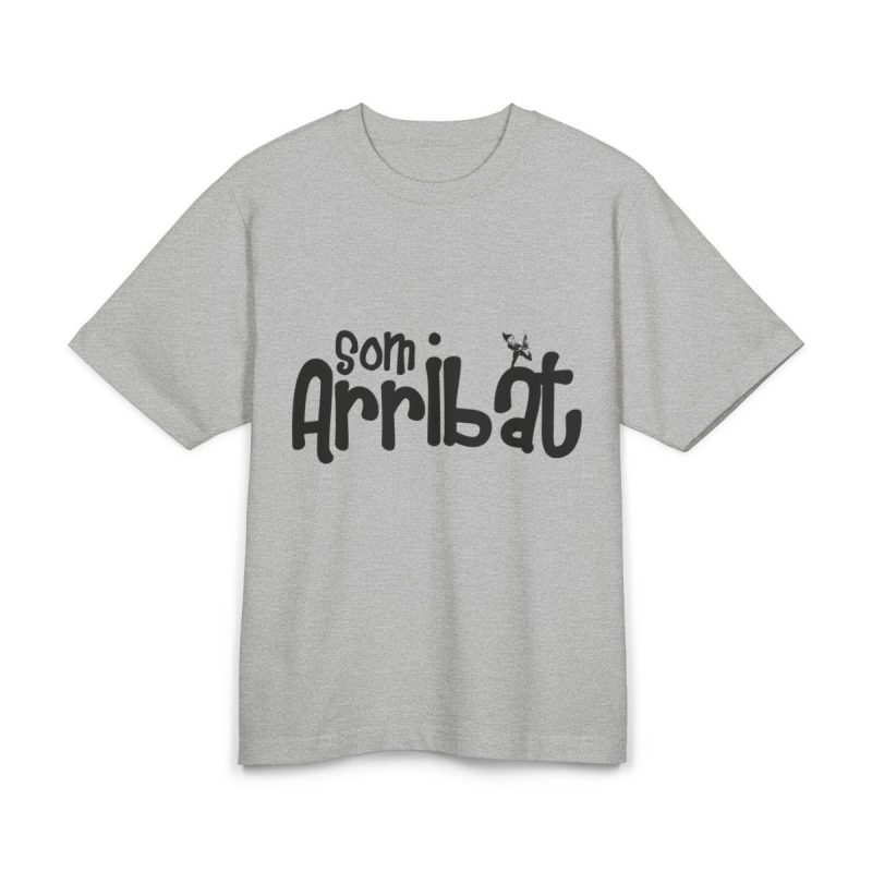 Camiseta Freestyler tacto seco - Gris jaspeado claro - Camiseta unisex «Som Arribat»