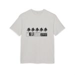 Camiseta oversize gruesa - Gris jaspeado claro - Camiseta «Es quinto pino» Camiseta oversize gruesa - Gris jaspeado claro - Camiseta «Es quinto pino»