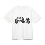 Camiseta Freestyler tacto seco - Blanco - Camiseta unisex «Som Arribat»