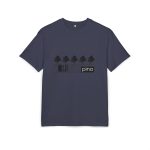Camiseta oversize gruesa - Azul marino - Camiseta «Es quinto pino» Camiseta oversize gruesa - Azul marino - Camiseta «Es quinto pino»