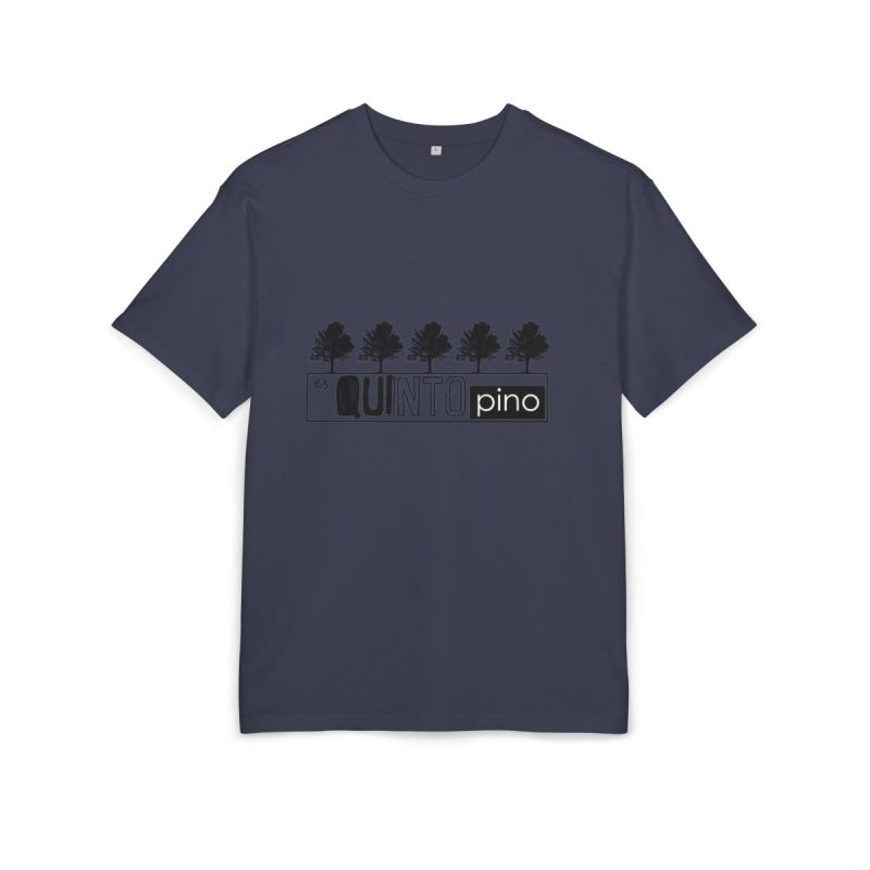 Camiseta oversize gruesa - Azul marino - Camiseta «Es quinto pino»