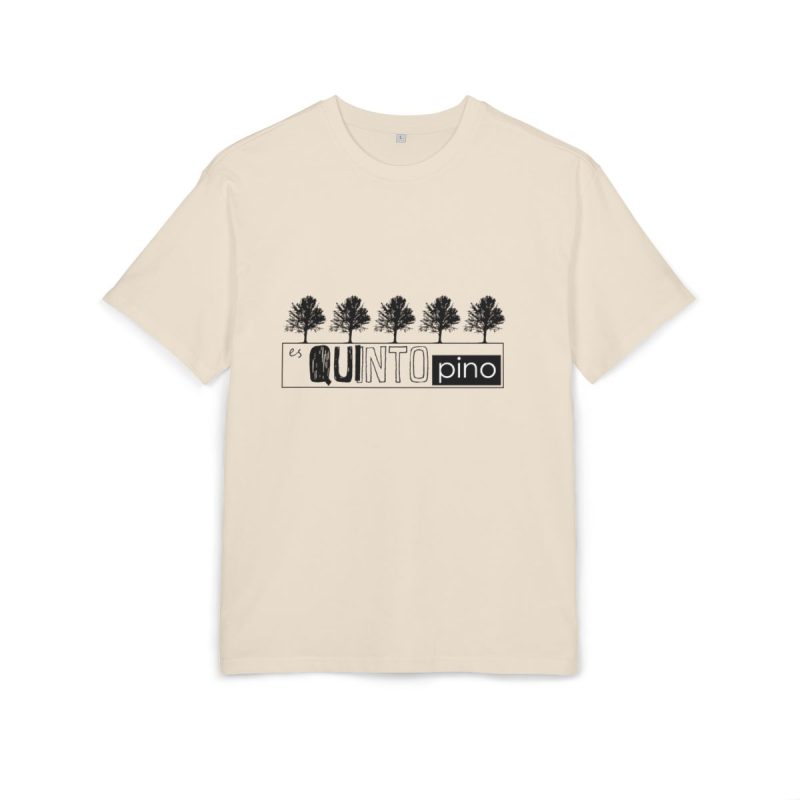 Camiseta oversize gruesa - Arena - Camiseta «Es quinto pino»