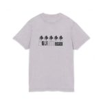 Camiseta lavado acido cuello redondo - Lila suave - Camiseta «Es quinto pino»
