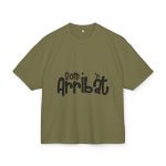 Camiseta box ultra gruesa - Verde oliva - Camiseta unisex «Som Arribat» Camiseta box ultra gruesa - Verde oliva - Camiseta unisex «Som Arribat»