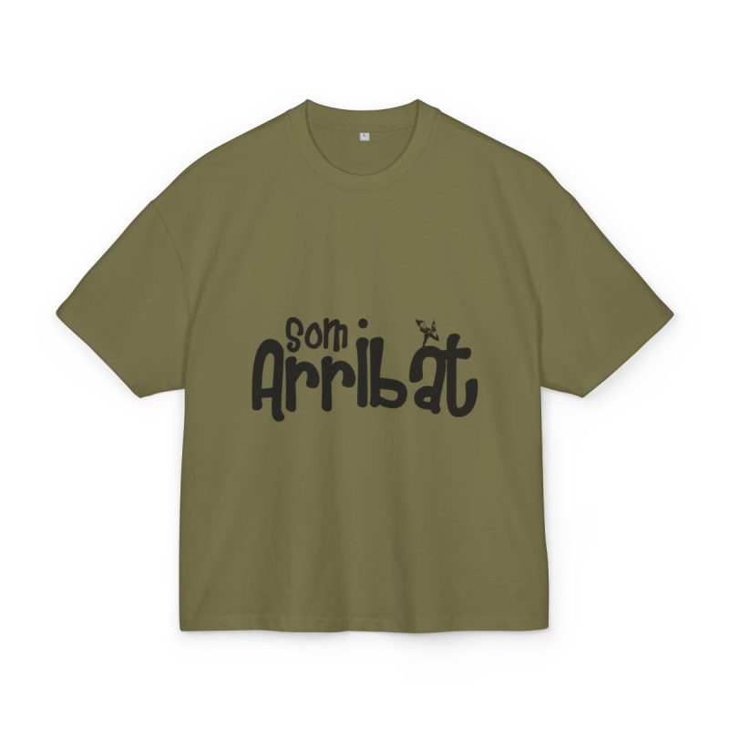 Camiseta box ultra gruesa - Verde oliva - Camiseta unisex «Som Arribat» Camiseta box ultra gruesa - Verde oliva - Camiseta unisex «Som Arribat»