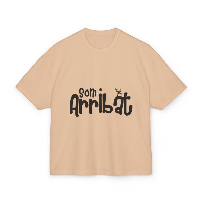 Camiseta box ultra gruesa - Beis - Camiseta unisex «Som Arribat»