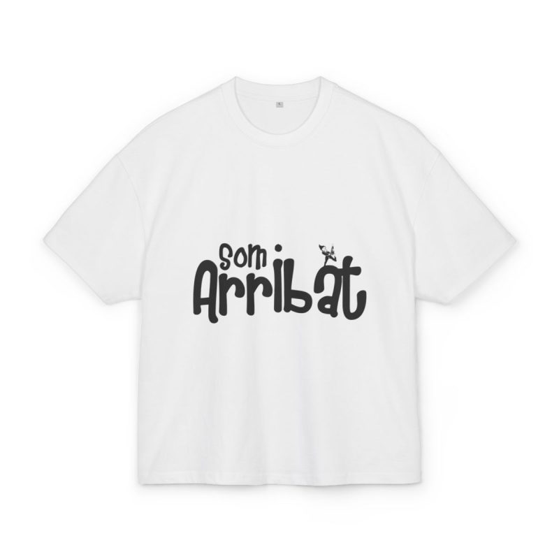 Camiseta box ultra gruesa - Blanco - Camiseta unisex «Som Arribat»