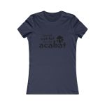 Camiseta mujer Favorite - Azul marino - Camiseta «Conte contat» Camiseta mujer Favorite - Azul marino - Camiseta «Conte contat»