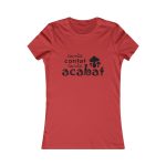 Camiseta mujer Favorite - Rojo - Camiseta «Conte contat» Camiseta mujer Favorite - Rojo - Camiseta «Conte contat»