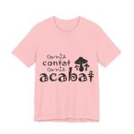 Camiseta jersey manga corta - Rosa - Camiseta «Conte contat»