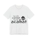Camiseta jersey manga corta - Gris ceniza - Camiseta «Conte contat»