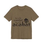 Camiseta jersey manga corta - Verde oliva jaspeado - Camiseta «Conte contat»