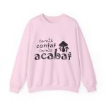 Sudadera cuello redondo - Rosa claro - Camiseta «Conte contat»