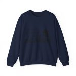 Sudadera cuello redondo - Azul marino - Camiseta «Conte contat»