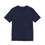 Camiseta jersey manga corta - Azul marino - Camiseta «No em penedeixo»