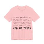 Camiseta jersey manga corta - Rosa - Camiseta «No em penedeixo»