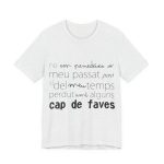Camiseta jersey manga corta - Gris ceniza - Camiseta «No em penedeixo»