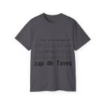 Camiseta ultra algodon - Gris marengo - Camiseta «No em penedeixo»
