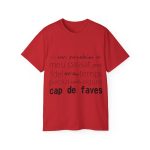 Camiseta ultra algodon - Rojo - Camiseta «No em penedeixo»