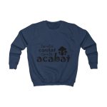 Sudadera infantil - Azul marino Oxford - Camiseta «Conte contat» Sudadera infantil - Azul marino Oxford - Camiseta «Conte contat»