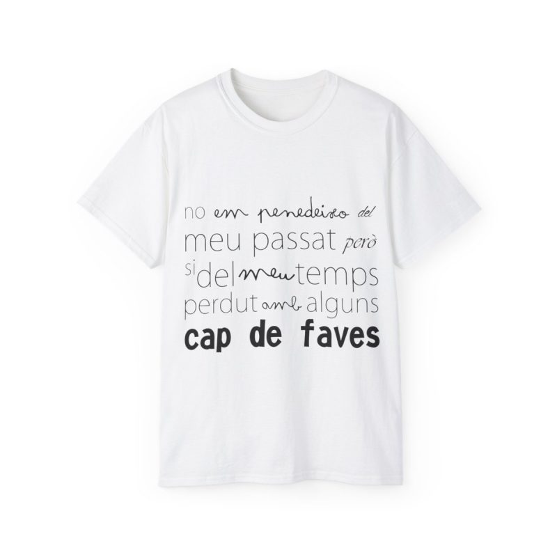 Camiseta ultra algodon - Blanco - Camiseta «No em penedeixo»