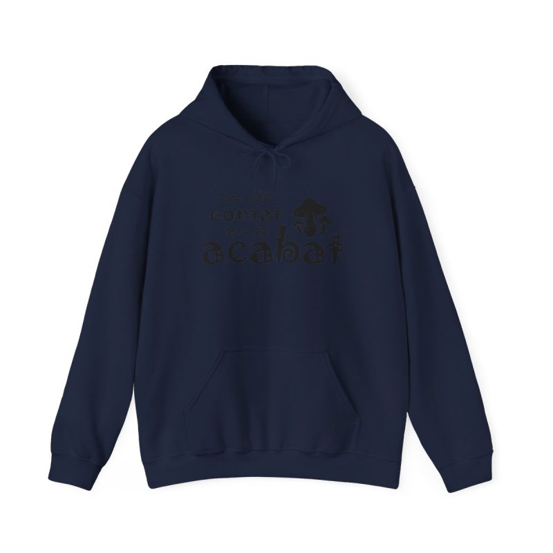 Sudadera con capucha - Azul marino - Camiseta «Conte contat»