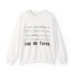 Sudadera cuello redondo - Blanco - Camiseta «No em penedeixo»