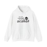 Sudadera con capucha - Blanco - Camiseta «Conte contat» Sudadera con capucha - Blanco - Camiseta «Conte contat»