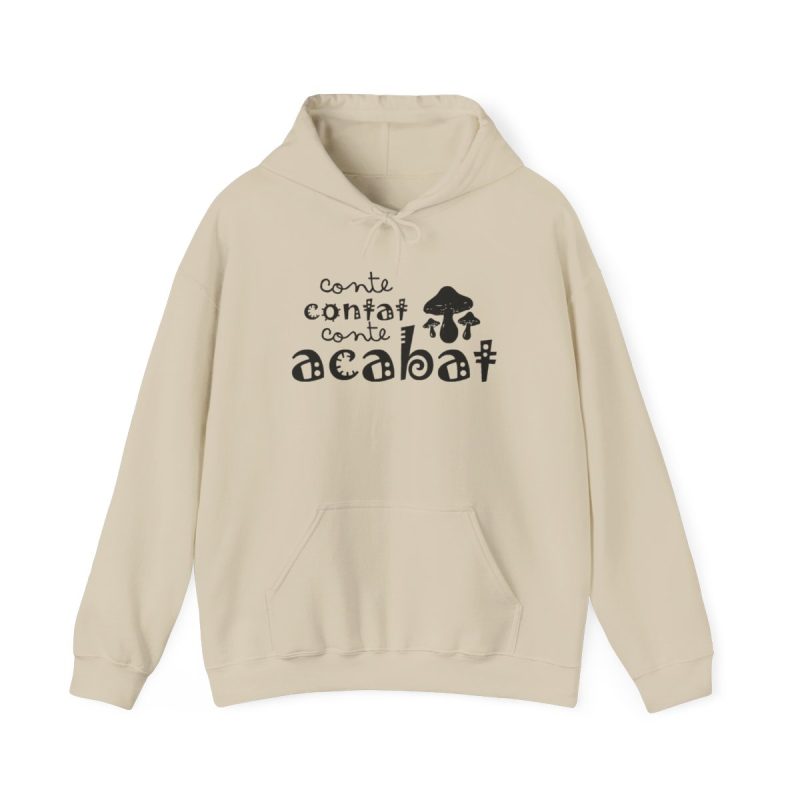 Sudadera con capucha - Arena - Camiseta «Conte contat»