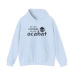 Sudadera con capucha - Azul claro - Camiseta «Conte contat» Sudadera con capucha - Azul claro - Camiseta «Conte contat»