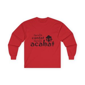 Camiseta manga larga - Rojo - Camiseta «Conte contat»