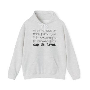 Sudadera con capucha - Gris ceniza - Camiseta «No em penedeixo»