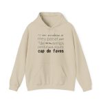 Sudadera con capucha - Arena - Camiseta «No em penedeixo»