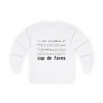 Camiseta manga larga - Blanco - Camiseta «No em penedeixo»