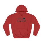 Sudadera universitaria - Rojo fuego - Camiseta «Conte contat»