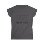 Camiseta mujer Softstyle - Gris marengo - Camiseta «No em penedeixo»