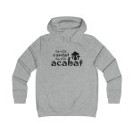 Sudadera universitaria mujer - Gris jaspeado claro - Camiseta «Conte contat» Sudadera universitaria mujer - Gris jaspeado claro - Camiseta «Conte contat»