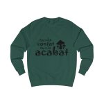 Sudadera clasica - Verde botella - Camiseta «Conte contat» Sudadera clasica - Verde botella - Camiseta «Conte contat»