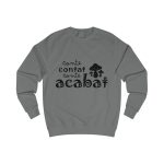 Sudadera clasica - Gris acero - Camiseta «Conte contat» Sudadera clasica - Gris acero - Camiseta «Conte contat»