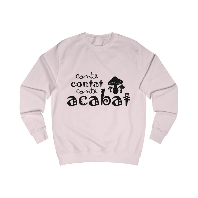 Sudadera clasica - Rosa bebe - Camiseta «Conte contat»